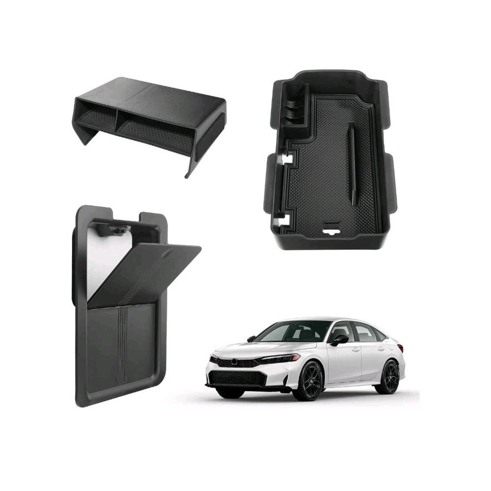 3pcs 2025 2024 Civic Center Console for Honda Civic 2024 Accessories 2024 Honda